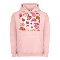 Pigment Salmon mexican pan dulce Urban Hoodie - MaliasSmallBusiness