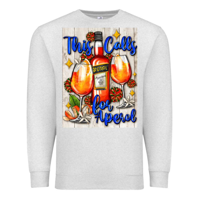 This Calls For Aperol   Air Freshener Premium Sweatshirt by AdoDesignShop | Teevron