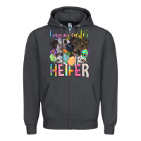 Smoke happy easter heifer Zipper Hoodie - Neo Western
