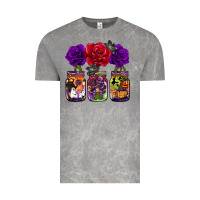 Cloud Rock halloween jars rose Vintage Tee - BarkalooDesign