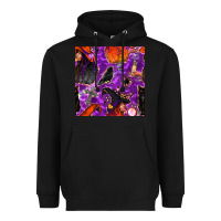 Black halloween witch seamless pattern Heavyweight Hoodie - BundleAndBundleShop