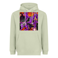 Halloween Witch Seamless Pattern Heavyweight Hoodie | Teevron