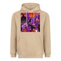 Mushroom halloween witch seamless pattern Heavyweight Hoodie - BundleAndBundleShop