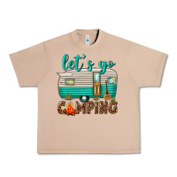 Lets Go Camping Urban Heavy Tee | Teevron