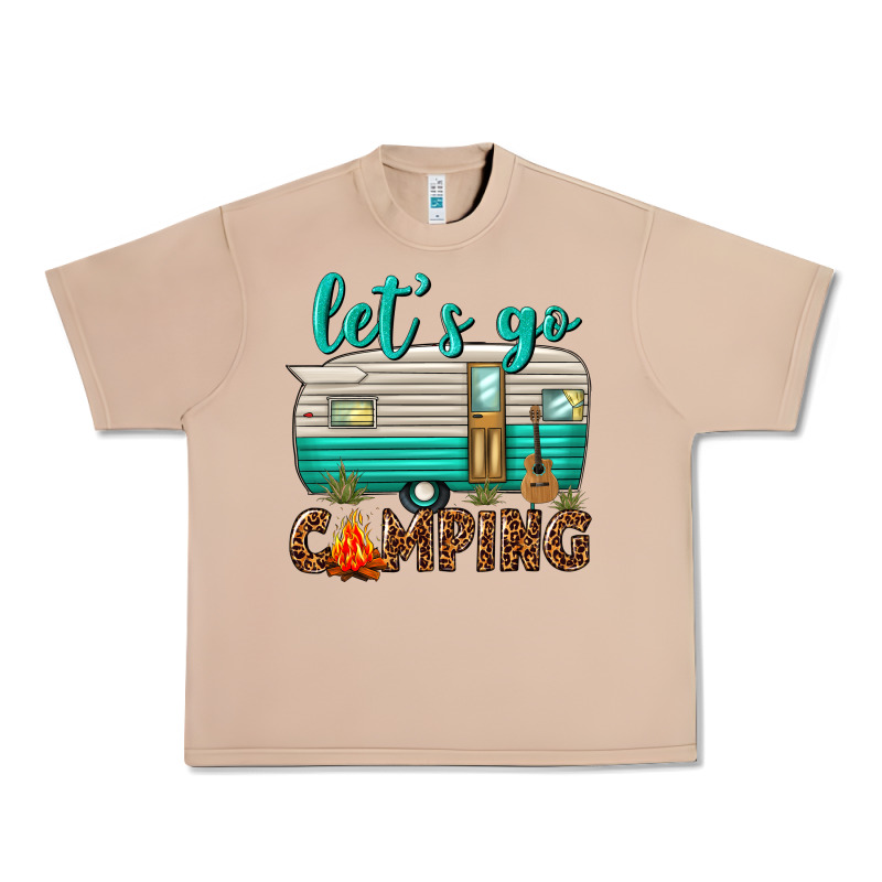 Lets Go Camping Urban Heavy Tee by texasbilliewilder | Teevron