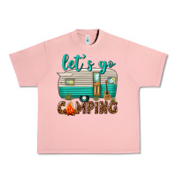 Salmon lets go camping Urban Heavy Tee - texasbilliewilder