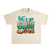 Sandshell lets go camping Urban Heavy Tee - texasbilliewilder