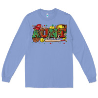Colony Blue aunt softball Long Sleeve Tee - Zillion Design Studio