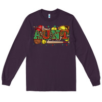Plum aunt softball Long Sleeve Tee - Zillion Design Studio