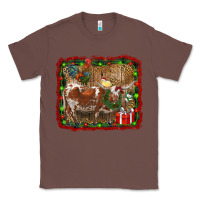 Chestnut christmas farm animals Classic Tee - RanaPortraitStore