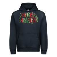 Navy merry christmas Urban Hoodie - MaliasSmallBusiness
