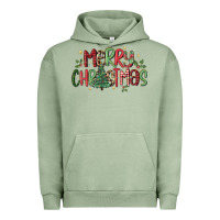 Pigment Oil Green merry christmas Urban Hoodie - MaliasSmallBusiness
