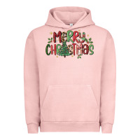 Pigment Salmon merry christmas Urban Hoodie - MaliasSmallBusiness