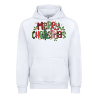 White merry christmas Urban Hoodie - MaliasSmallBusiness
