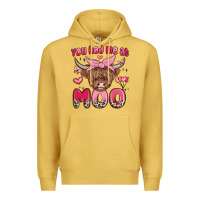 Antique Gold you had me at moo Premium Hoodie - MaliasSmallBusiness