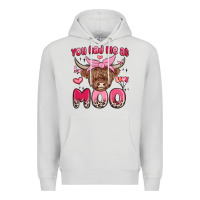 Dove Grey you had me at moo Premium Hoodie - MaliasSmallBusiness