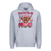 Heather Grey you had me at moo Premium Hoodie - MaliasSmallBusiness