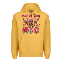Mustard you had me at moo Premium Hoodie - MaliasSmallBusiness