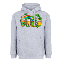 Heather Grey st patricks coffee Heavyweight Hoodie - AdoDesignShop