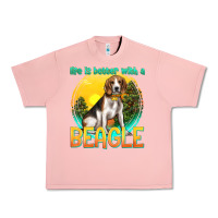 Salmon life is better with a beagle Urban Heavy Tee - texasbilliewilder