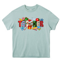 Arona Christmas teacher Heavy Core Tee - CowhideDigitalArt
