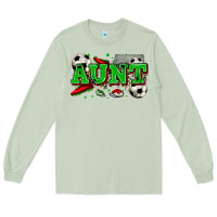 Matcha aunt soccer Long Sleeve Tee - Zillion Design Studio
