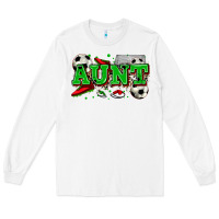 White aunt soccer Long Sleeve Tee - Zillion Design Studio