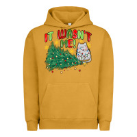 Pigment Peanut Butter it wasn't me! christmas cat Urban Hoodie - MaliasSmallBusiness