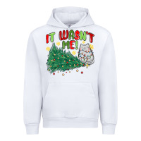 White it wasn't me! christmas cat Urban Hoodie - MaliasSmallBusiness