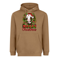 Toasted Coconut Mooey christmas Heavyweight Hoodie - Artiststas