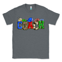 Charcoal Heather coach Classic Tee - Zillion Design Studio