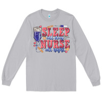 Moon Dust sleep all day nurse all night Long Sleeve Tee - texasbilliewilder