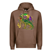 Chestnut mardi gras tree rex Premium Hoodie - MaliasSmallBusiness