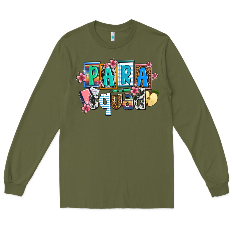 Para Squad Long Sleeve Tee by AdoDesignShop | Teevron