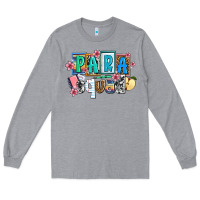 Heather Grey para squad Long Sleeve Tee - AdoDesignShop