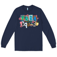 Navy para squad Long Sleeve Tee - AdoDesignShop