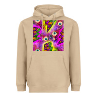 Mushroom halloween thunders seamless pattern Heavyweight Hoodie - BundleAndBundleShop