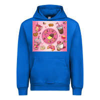 Cobalt cafecito y chisme Urban Hoodie - MaliasSmallBusiness