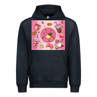 Navy cafecito y chisme Urban Hoodie - MaliasSmallBusiness