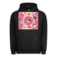 Pigment Black cafecito y chisme Urban Hoodie - MaliasSmallBusiness