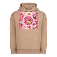 Pigment Burro cafecito y chisme Urban Hoodie - MaliasSmallBusiness