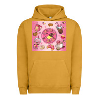 Pigment Peanut Butter cafecito y chisme Urban Hoodie - MaliasSmallBusiness