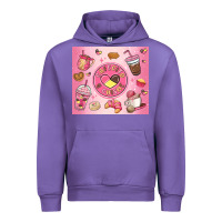 Tulip cafecito y chisme Urban Hoodie - MaliasSmallBusiness