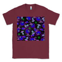Burgundy Halloween Classic Tee - texasbilliewilder
