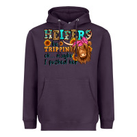 Plum heifers be trippin ok maybe i pushed her long hair Heavyweight Hoodie - Jasminsmagicworld