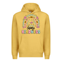 Antique Gold choose kindness Premium Hoodie - MaliasSmallBusiness