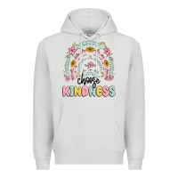 Dove Grey choose kindness Premium Hoodie - MaliasSmallBusiness