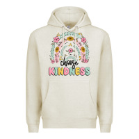 Oatmeal Heather choose kindness Premium Hoodie - MaliasSmallBusiness