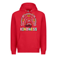 Red choose kindness Premium Hoodie - MaliasSmallBusiness