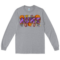 Heather Grey aunt basketball Long Sleeve Tee - Zillion Design Studio